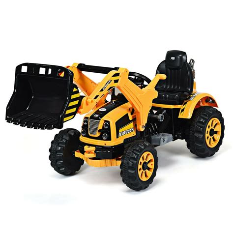 kids skid steer ride on|kids ride on excavator digger.